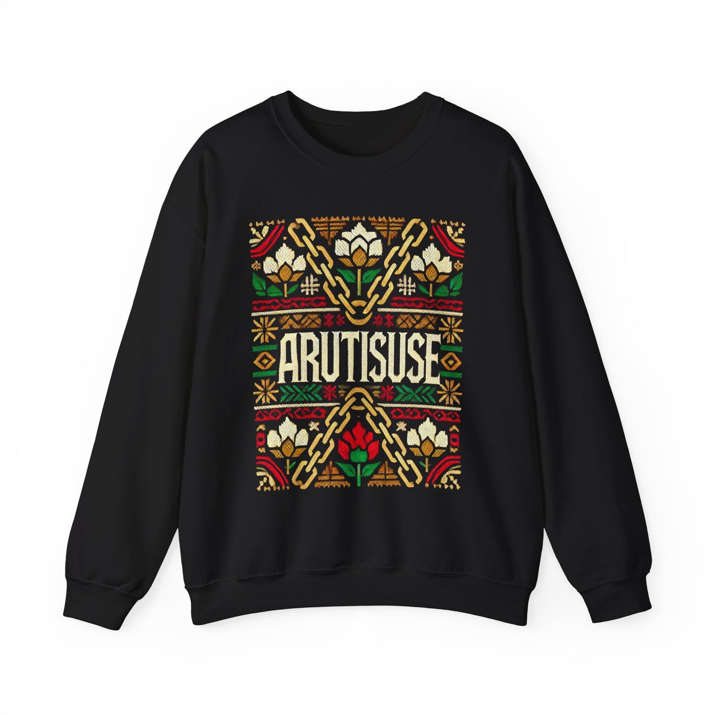 ARUTISUSE CHAIN Unisex Heavy Blend™ Crewneck Sweatshirt