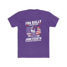 Load image into Gallery viewer, Rally 4 Reparations Juneteenth Men&#39;s Cotton Crew Tee