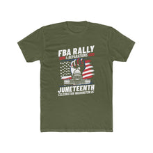 Load image into Gallery viewer, Rally 4 Reparations Juneteenth Men&#39;s Cotton Crew Tee