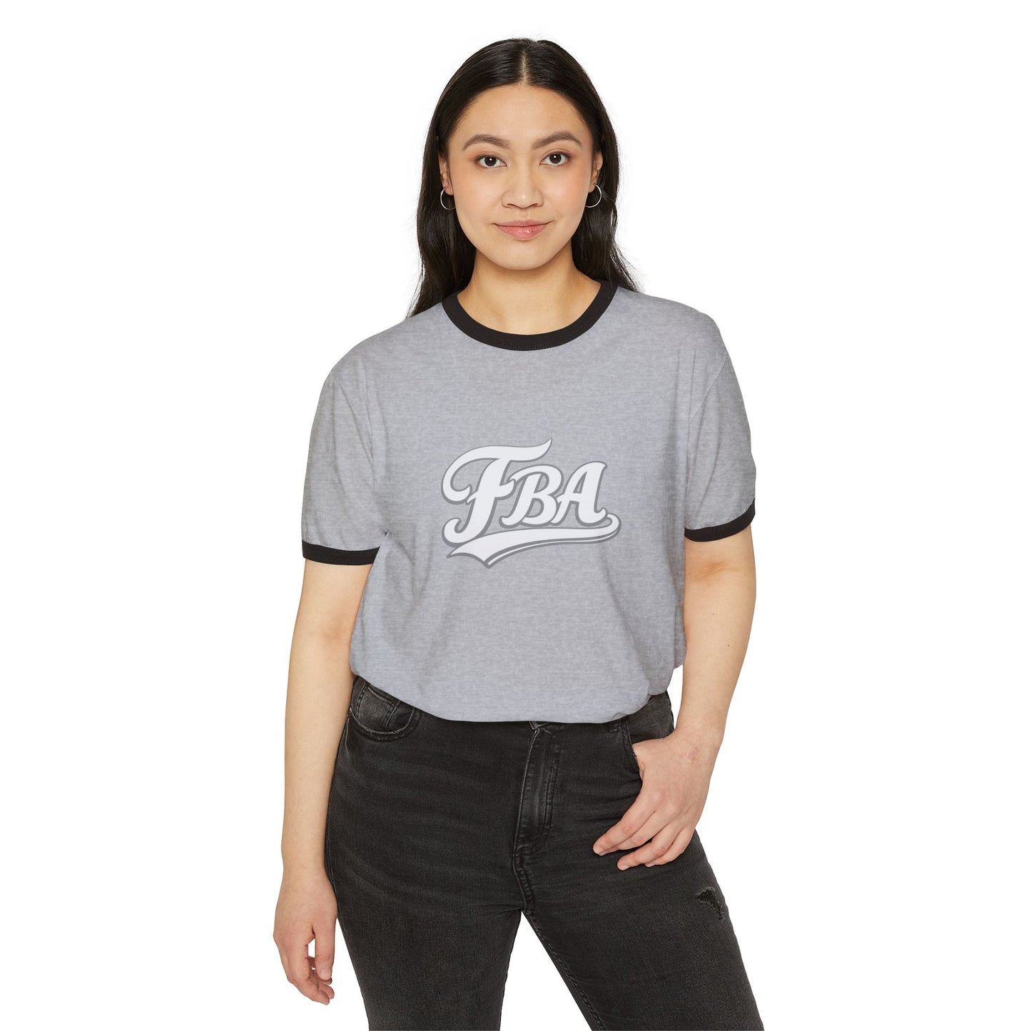 FBA Vintage Script Ringer T-Shirt