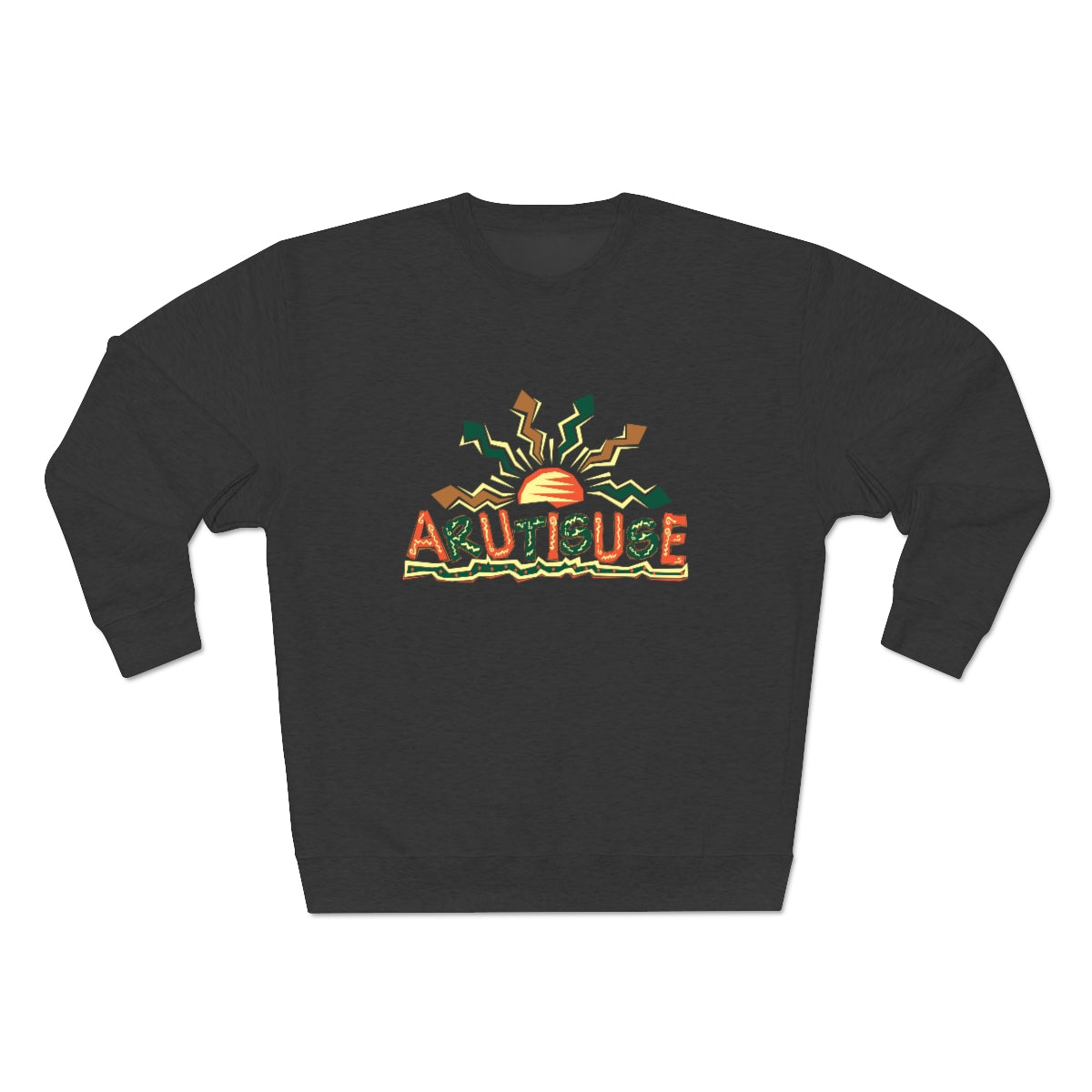 ARUTISUSE Unisex Premium Crewneck Sweatshirt