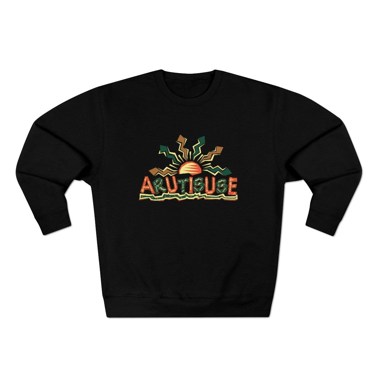 ARUTISUSE Unisex Premium Crewneck Sweatshirt