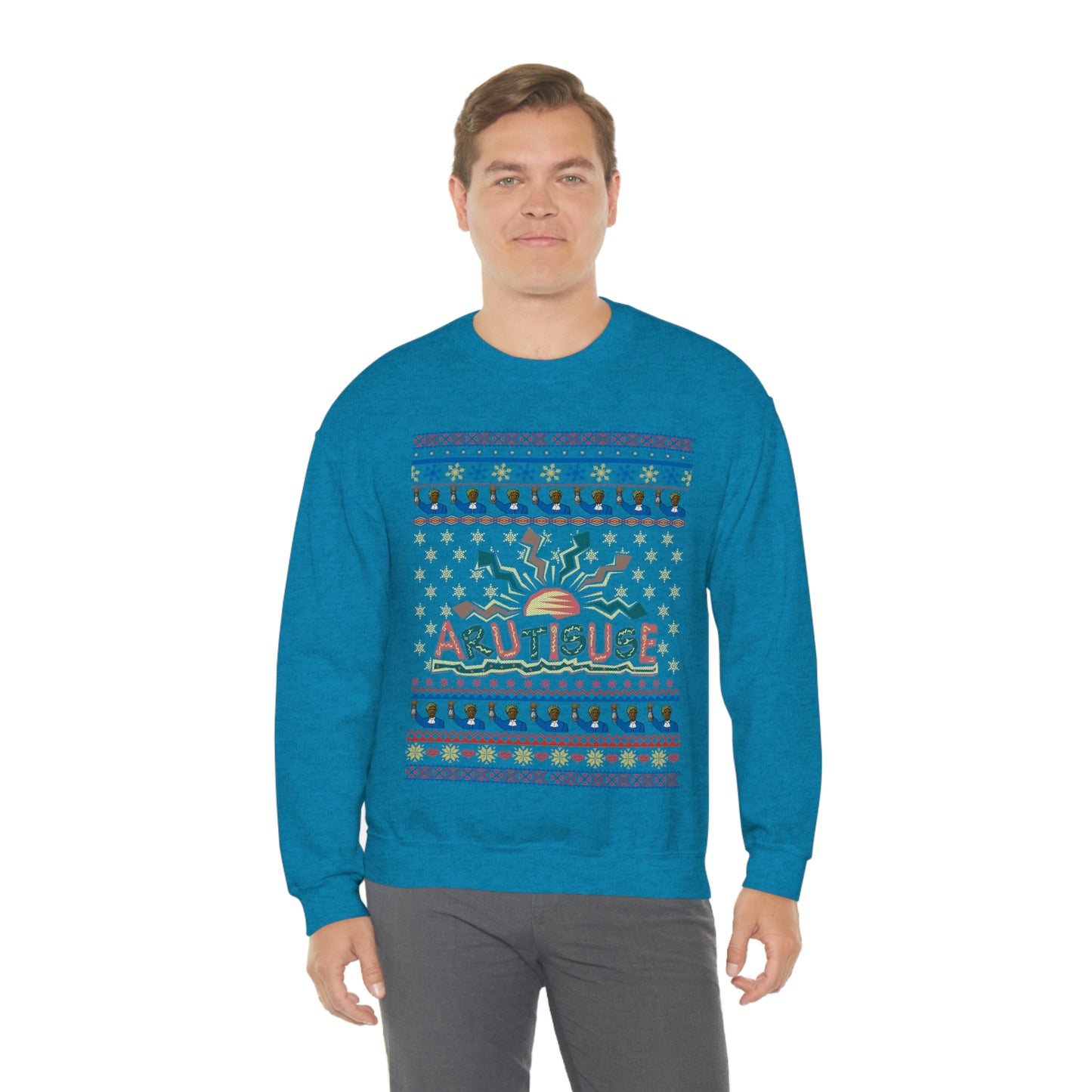 ARUTISUSE Holiday  Crewneck Sweatshirt