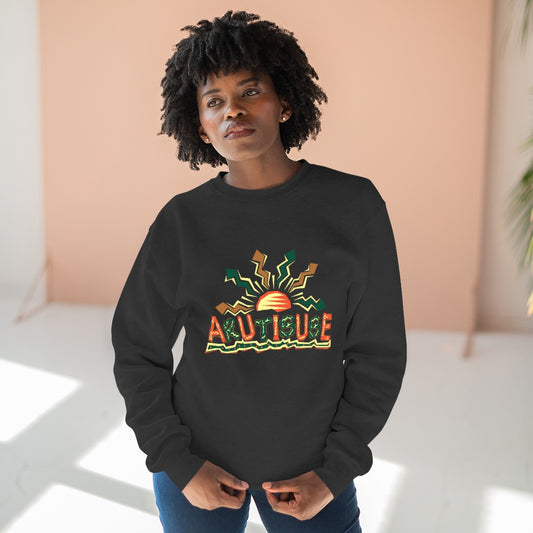 ARUTISUSE Unisex Premium Crewneck Sweatshirt