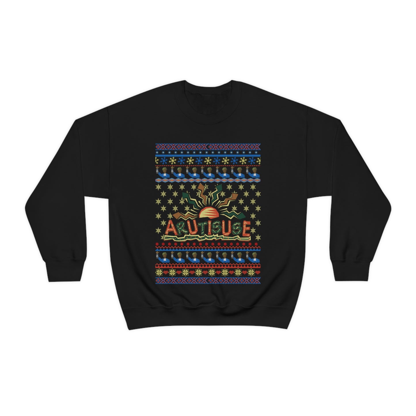 ARUTISUSE Holiday  Crewneck Sweatshirt