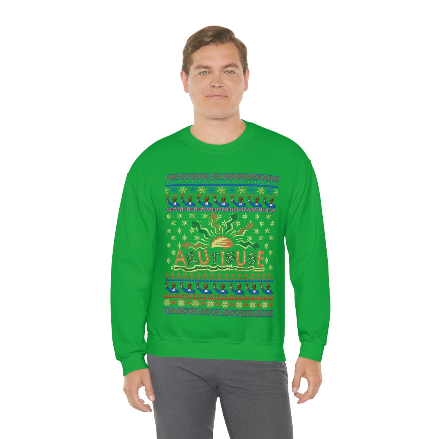 ARUTISUSE Holiday  Crewneck Sweatshirt