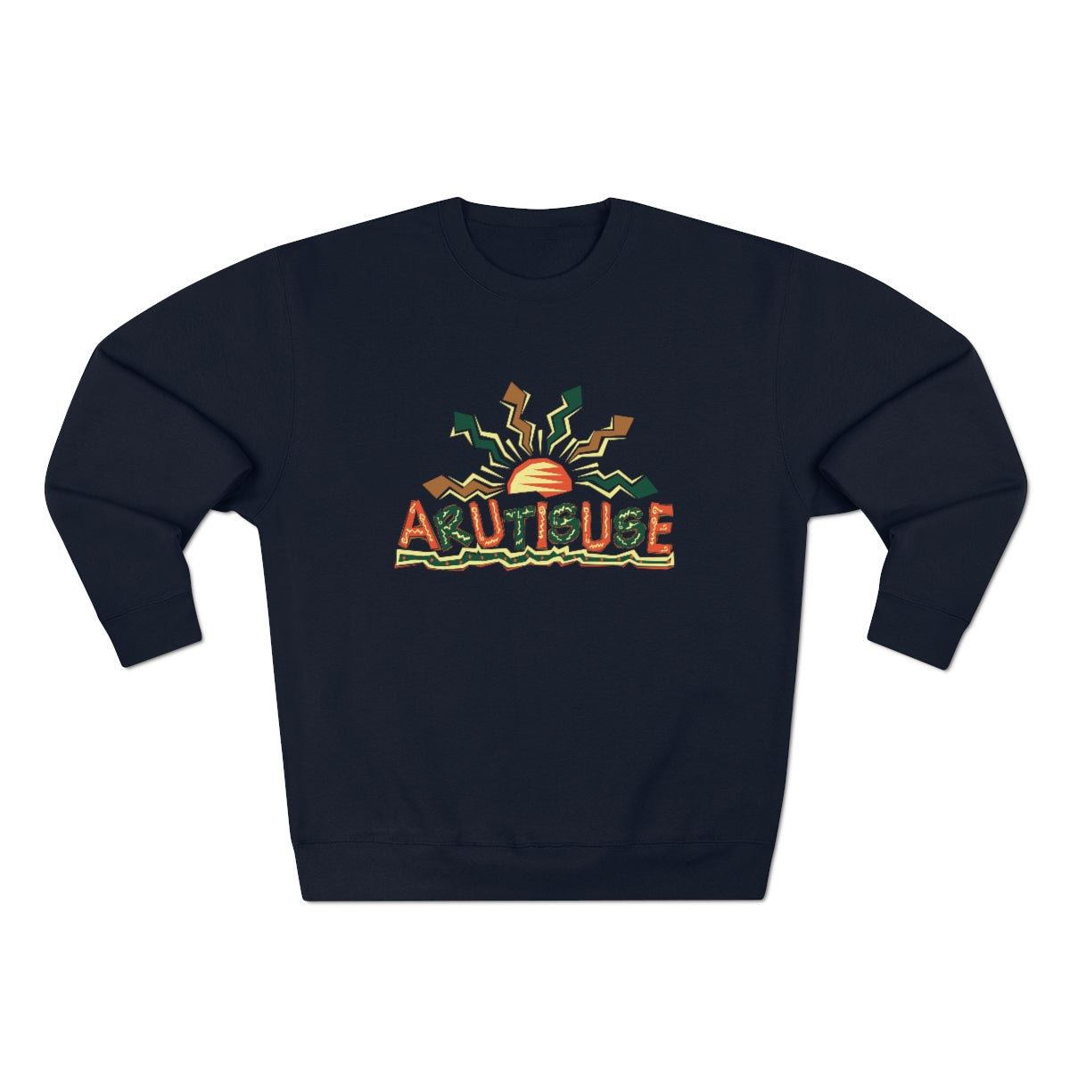 ARUTISUSE Unisex Premium Crewneck Sweatshirt