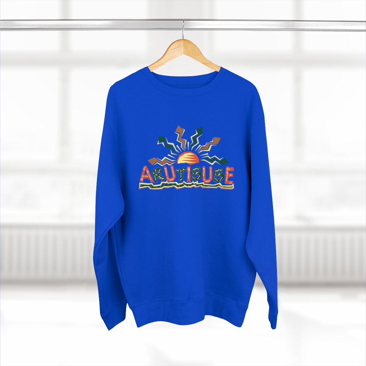 ARUTISUSE Unisex Premium Crewneck Sweatshirt