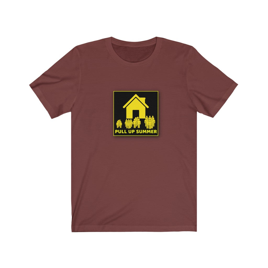 Pull Up Summer Unisex Jersey Short Sleeve Tee