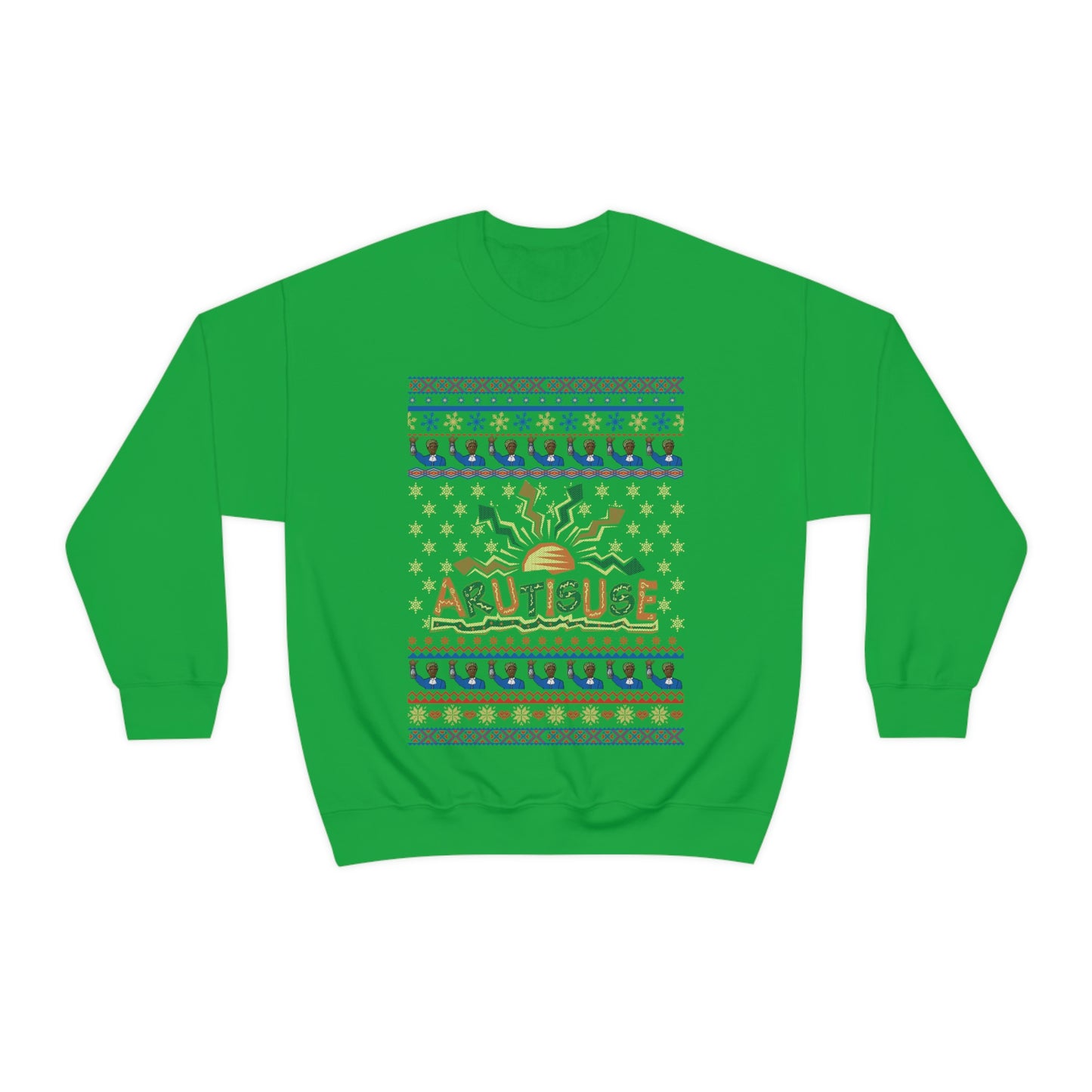 ARUTISUSE Holiday  Crewneck Sweatshirt